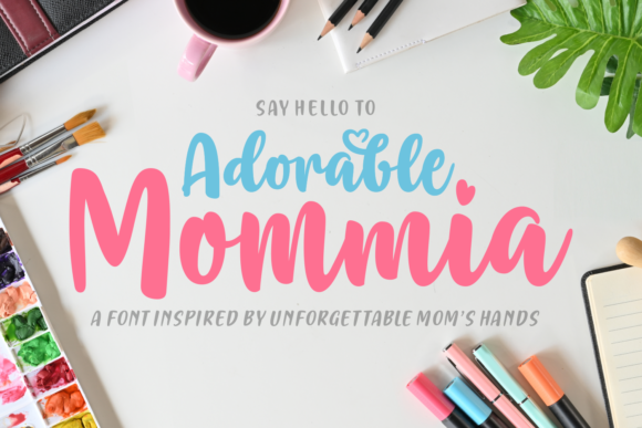 Adorable Mommia: Where Playful Typography Meets Purposeful Design