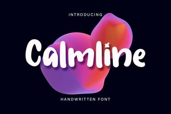 Calmline: A Handwritten Font with Warmth and Character