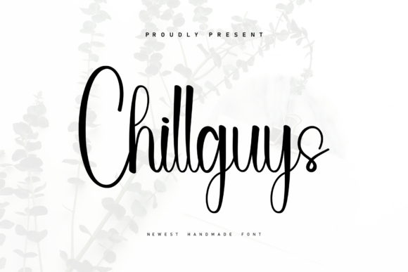 Chillguys: A Handwritten Font That Fits Naturally Into Your Design Workflow
