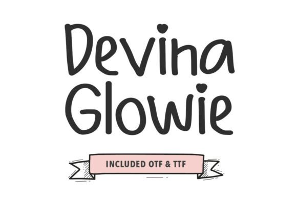 Devina Glowie: The Handwritten Brush Font That Adds Personality to Your Designs