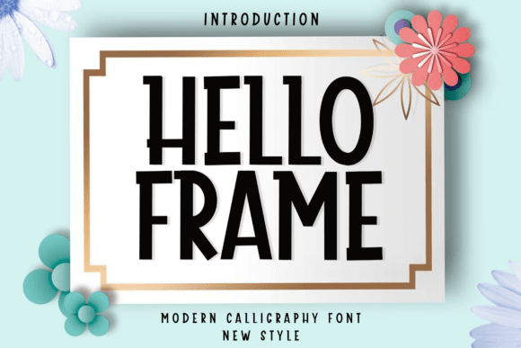 Hello Frame Font: The Artful Autumn Script That Elevates Modern Design