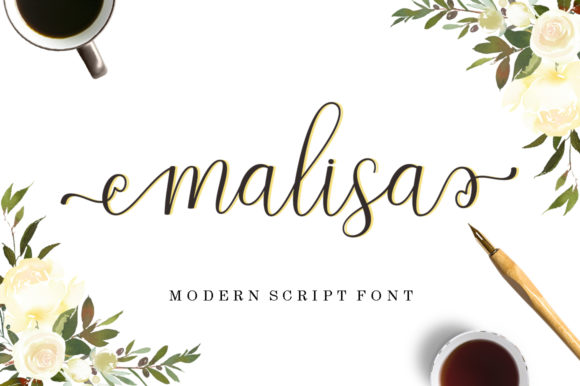 Malisa: A Light Handwritten Font with Refined Simplicity