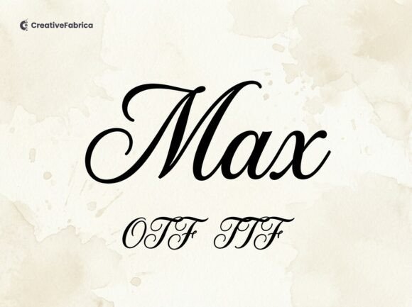 Max: Elegant Script for Timeless Communication
