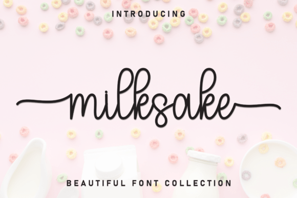 Milksake: The Handwritten Display Font That Brings Warmth, Joy, and Authenticity to Every Design