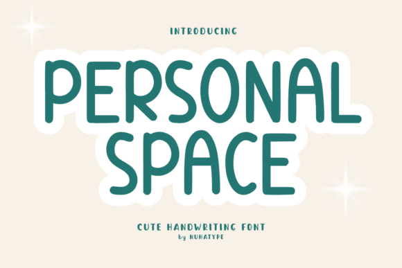Personal Space Font