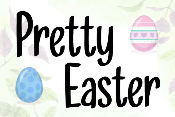 Pretty Easter Font: Where Spring Cheer Meets Design Practicality