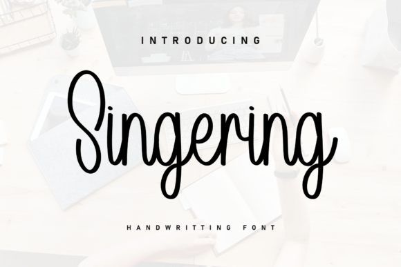 Singering Font: A Handwritten Typeface That Brings Warmth, Authenticity, and Versatility to Modern Design