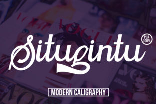 Situgintu: A Beautiful and Bold Handwritten Font with Powerful Features