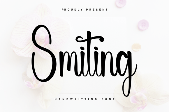 Smiting: The Handwritten Font That Feels Like a Confident Signature